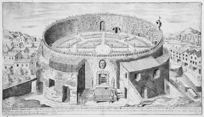 Das Mausoleum des Augustus, Rom, Tafel 36 aus 